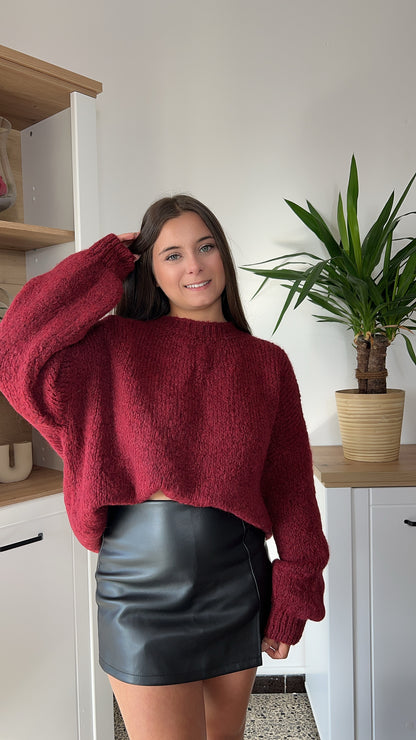 Pull Alia Bordeaux