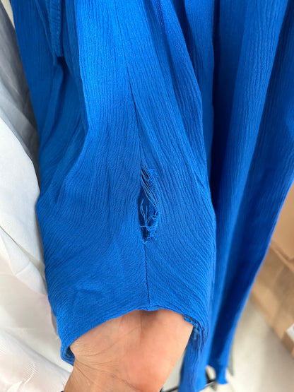 "DÉFECTUEUX" Pantalon Athéa Bleu roi